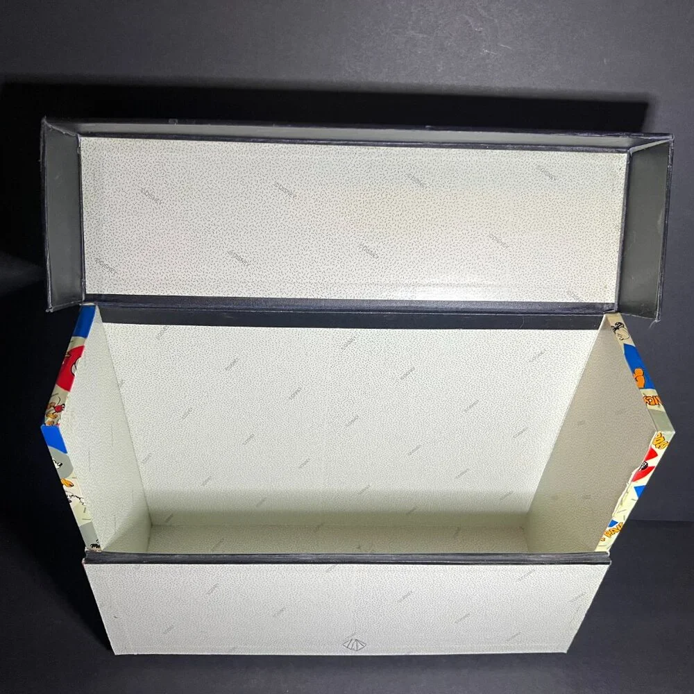 VTG RARE Walt Disney Applause Mickey Mouse File Organizer Storage Box 10 x 14